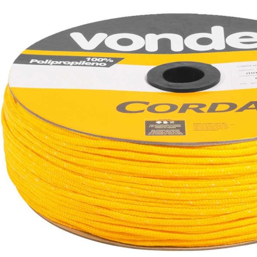 Corda multifilamento tran�ada 5 mm com rolo de 250 metros