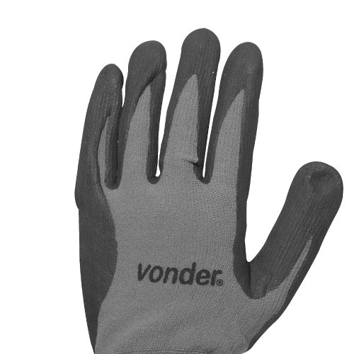 Luva de poliamida com borracha nitrílica tamanho 9 - PNV 0900 Luva de poliamida com borracha nitrílica tamanho 9 - PNV 0900