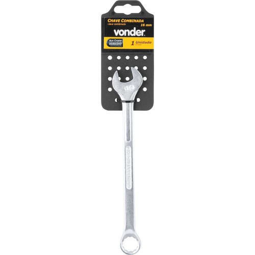 Chave combinada 16 mm a�o cromo van�dio