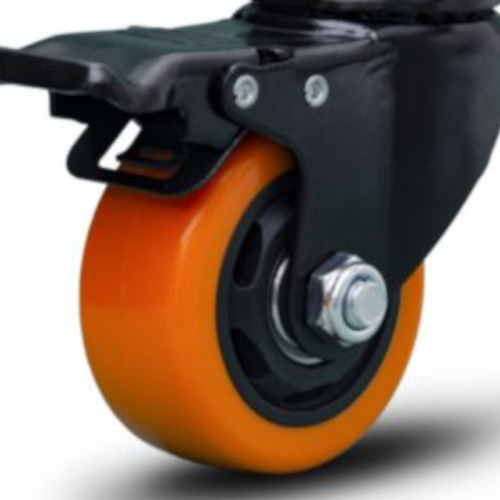 Rodízio giratório com freio 3 Rodízio giratório com freio 3