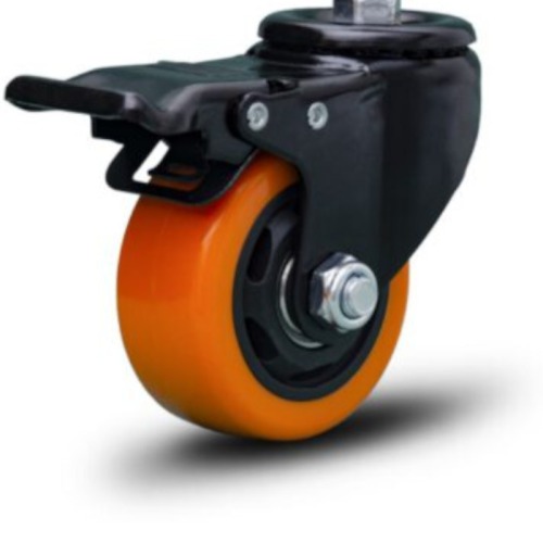 Rodízio giratório com freio 3 Rodízio giratório com freio 3