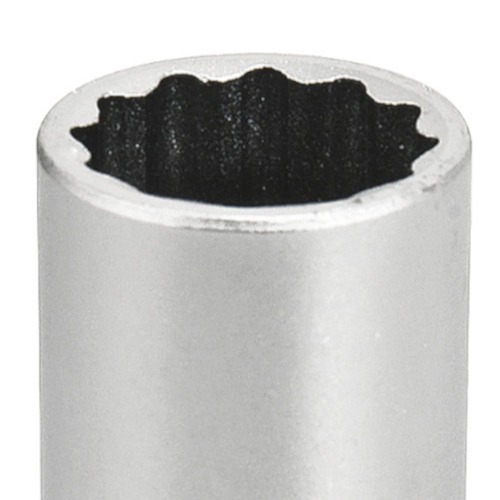 Soquete estriado longo 12 mm encaixe 1/2