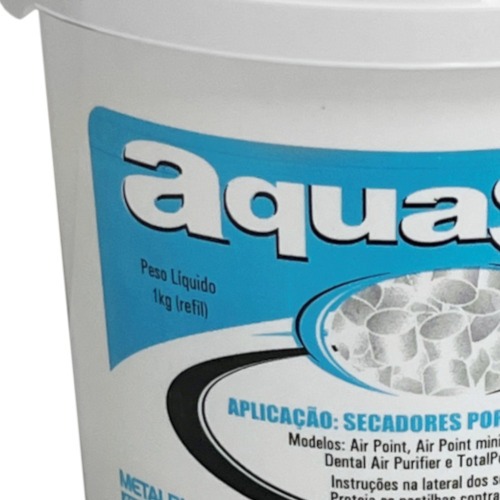 Pastilha absoverdora para secador de ar 1 Kg - AQUA-SORB1