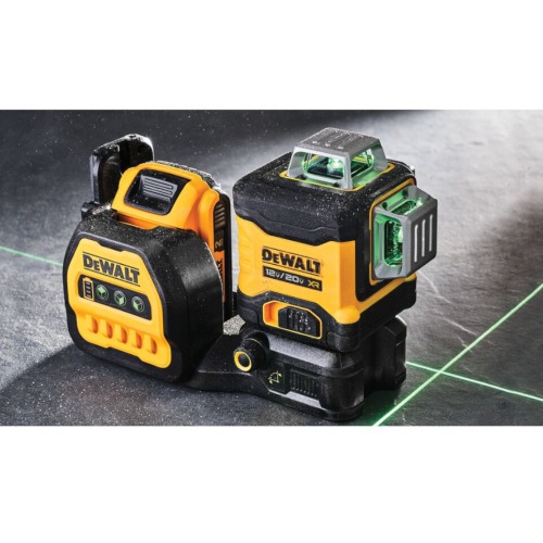 N�vel a laser verde 12V/20V 360� 3 linhas 70m Sem Bateria - DCLE34030GB