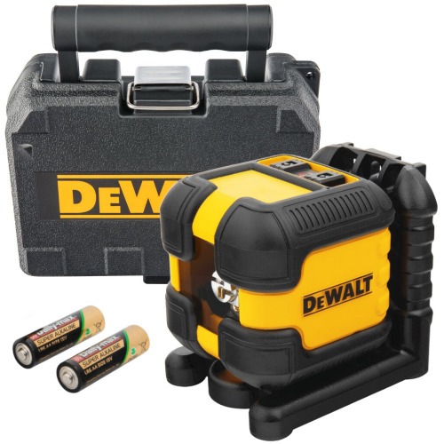 N�vel a laser vermelho 2 linhas alcance de 12 metros - DW08802