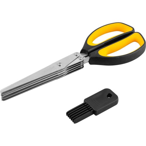 Tesoura multicamadas com 5 l�minas 