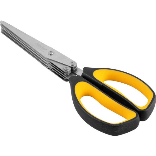 Tesoura multicamadas com 5 l�minas 