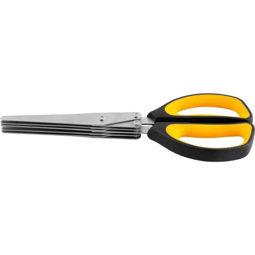 Tesoura multicamadas com 5 l�minas 