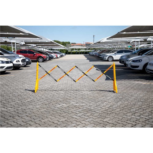 Barreira pantogr�fica de sinaliza��o 2,5 metros