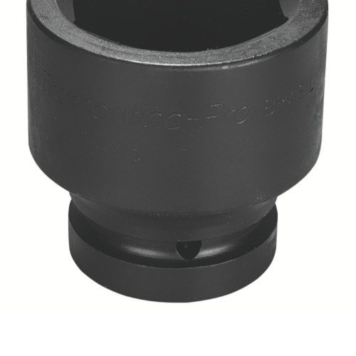 Soquete sextavado de impacto em a�o cromo molibd�nio 75 mm encaixe 1