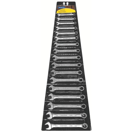 Jogo de chave combinada 6 a 22 mm em a�o especial com 17 pe�as