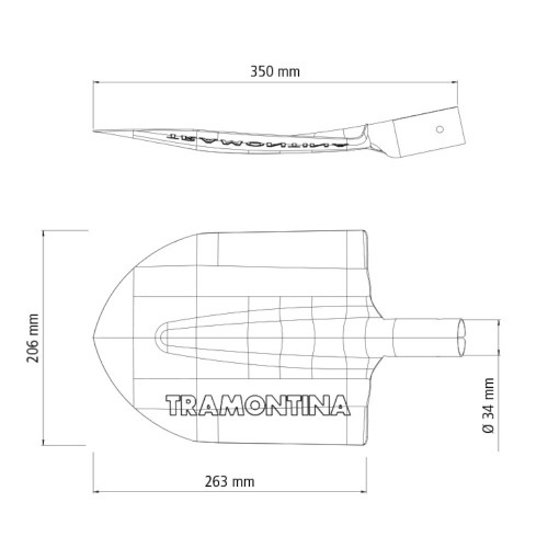 Vanga com ponta sem cabo