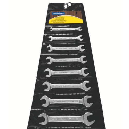 Jogos de chave fixa 6 a 32 mm em aço especial com 12 peças - 41120212 Jogos de chave fixa 6 a 32 mm em aço especial com 12 peças - 41120212