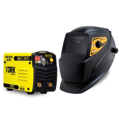 Combo Inversora de solda 180A Kab 180 BV + M�scara e Acess�rios   110V/220V