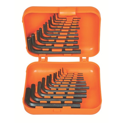 Jogo de chave allen 1,5 a 10 mm - 1/16 a 3/8