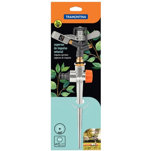 Aspersor de impulso setorial para engate r�pido