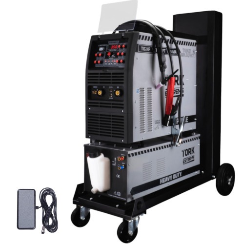 Inversora de solda multiprocesso 350A Alum�nio Tig AC/DC Trif�sica - TOUCH 350 AC/DC 