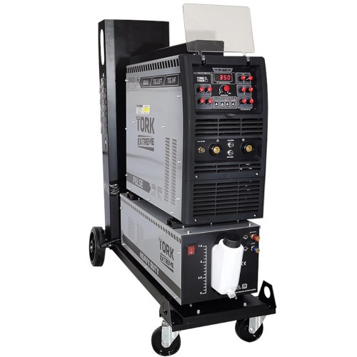 Inversora de solda multiprocesso 350A Alum�nio Tig AC/DC Trif�sica - TOUCH 350 AC/DC 
