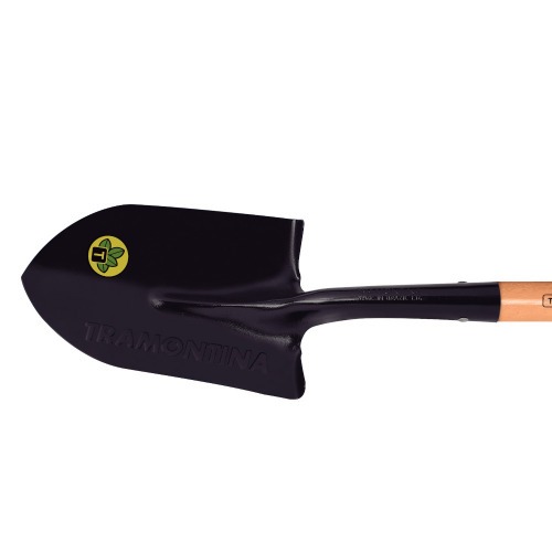 P� de bico pequena com cabo de madeira 45 cm 