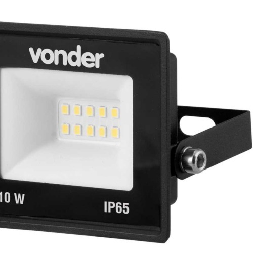 Refletor de LED 10W 650 l�mens 6500K - RLV 103  110V/220V