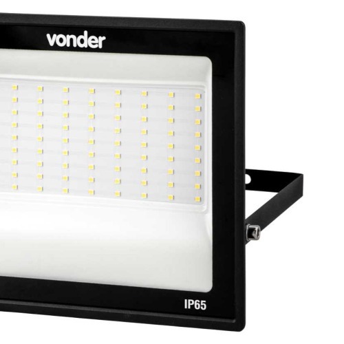 Refletor LED 100W 7.000 l�mens 6500K luz branca  110V/220V