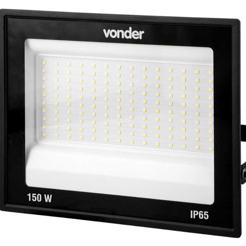 Refletor LED 150W 11.000 l�mens 6500K luz branca  110V/220V