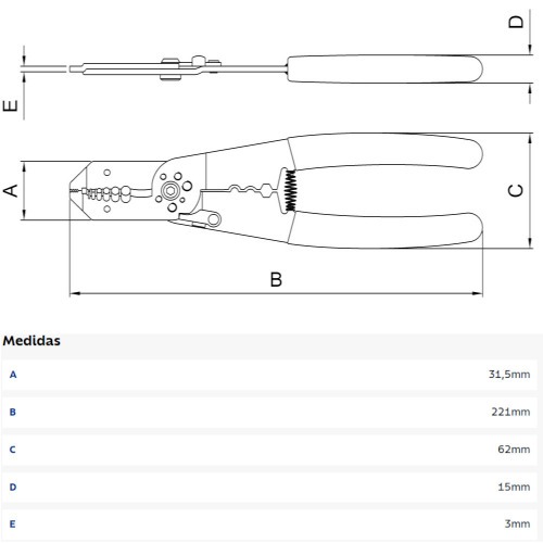Alicate Desencapador 9