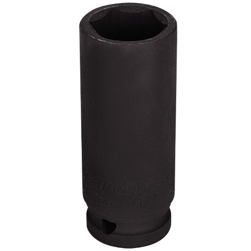 Soquete de impacto sextavado longo A�o cromo 24 mm 1/2