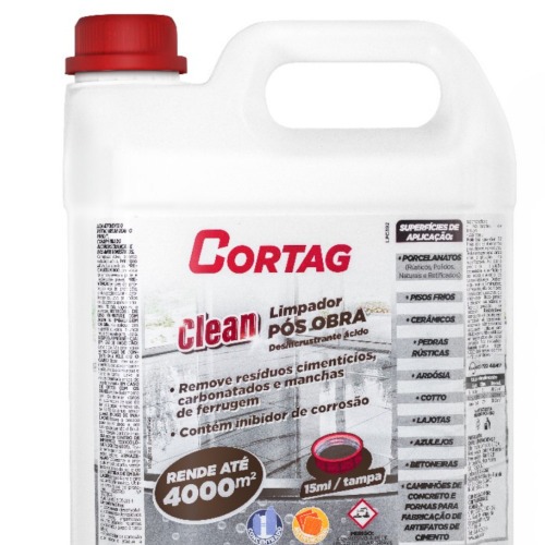 Limpador p�s obra 5 litros - 61392 