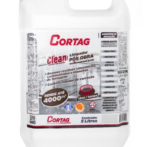 Limpador p�s obra 5 litros - 61392 