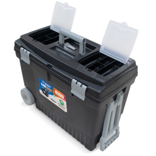 Caixa pl�stica para ferramentas com rodas 23