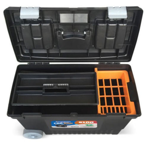 Caixa pl�stica para ferramentas com rodas 23