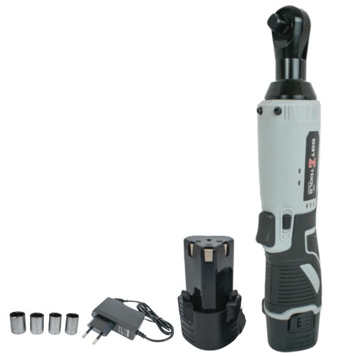 Chave catraca a bateria 12V encaixe 3/8? 2 baterias e acess�rios - SGT-7544-PRO  110V/220V