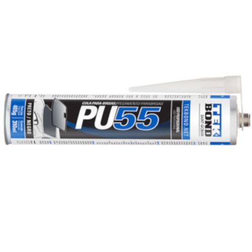 Adesivo poliuretano Automotivo 405g preto - PU55 Adesivo poliuretano Automotivo 405g preto - PU55