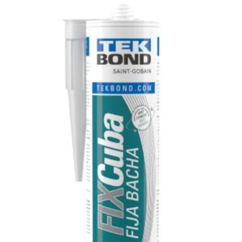 Silicone para fixa��o de cubas 380 gramas cinza - FIX CUBA