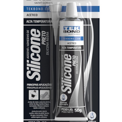 Silicone ac�tico para alta temperatura 50 gramas