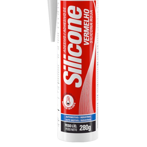 Silicone ac�tico para alta temperatura 280 gramas