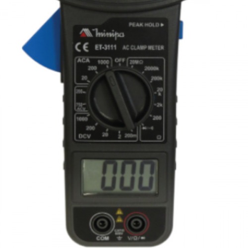 Alicate amperímetro digital CAT III 600V ET-3111 Alicate amperímetro digital CAT III 600V ET-3111
