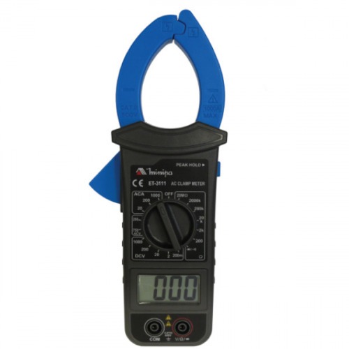 Alicate amperímetro digital CAT III 600V ET-3111 Alicate amperímetro digital CAT III 600V ET-3111