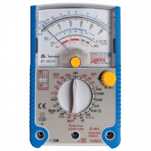 Multímetro analógico portátil - ET-3021C Multímetro analógico portátil - ET-3021C