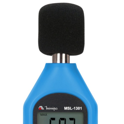 Decibelimetro digital mini com medição 30 a 130 dB - MSL-1301 Decibelimetro digital mini com medição 30 a 130 dB - MSL-1301