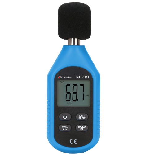 Decibelimetro digital mini com medição 30 a 130 dB - MSL-1301 Decibelimetro digital mini com medição 30 a 130 dB - MSL-1301
