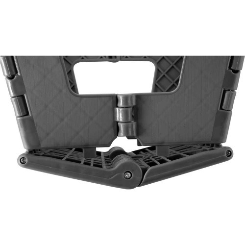 Banqueta pl�stica dobr�vel cinza 220 mm