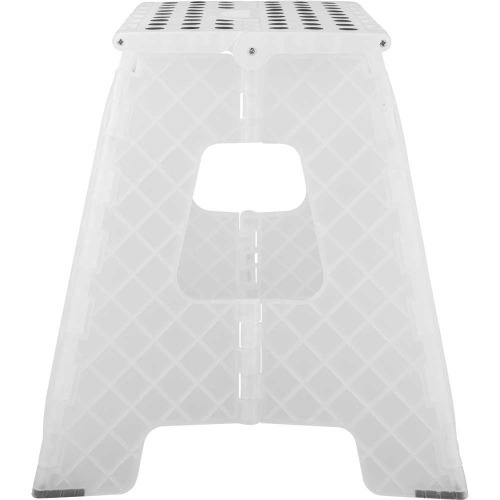 Banqueta pl�stica dobr�vel transparente 360 mm