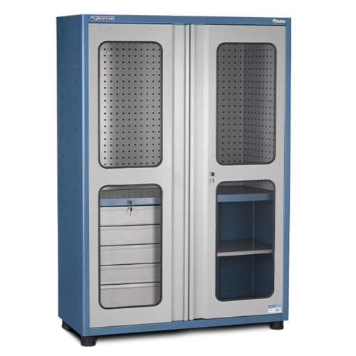 Arm�rio com 1 prateleira 5 gavetas e portas de acr�lico - AM-12