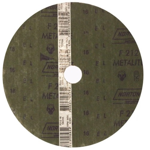 Disco de lixa de fibra 180 x 22 mm - F212