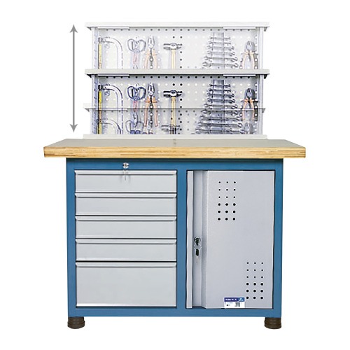 Bancada fixa com painel retr�til 1 porta - 2004