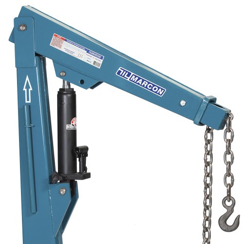 Guincho hidr�ulico 2 toneladas com prolongador rodas de poliuretano - MGH-2CP