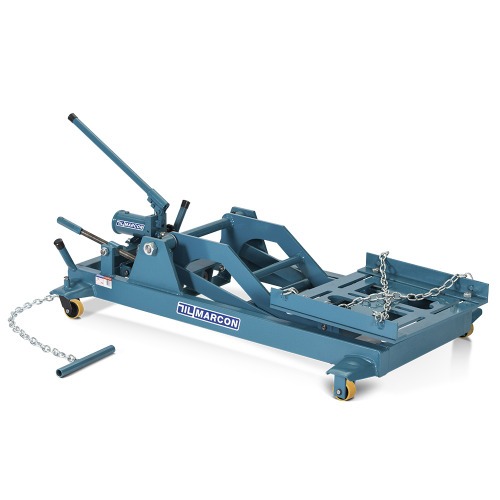 Macaco hidr�ulico para caixa c�mbio de 750 kg com rodas de pu - 4105