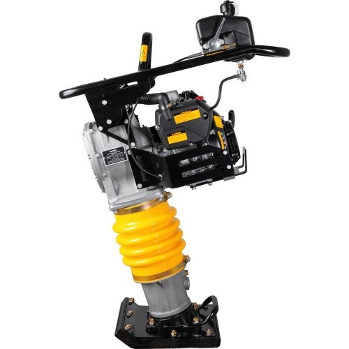 Compactador de solo tipo sapo a gasolina 330 mm X 285 mm 3,6 hp 4 tempos